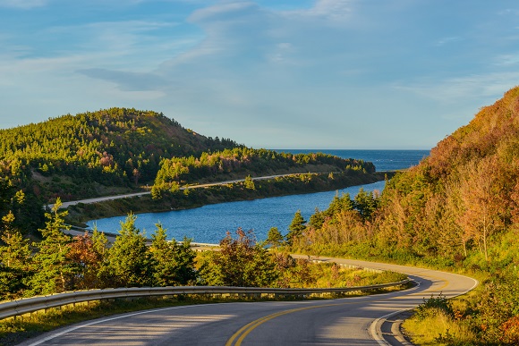 Cabot Trail in Cape Breton