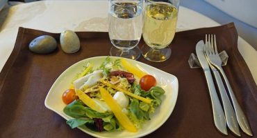 Which U.S airline spends the most on food?