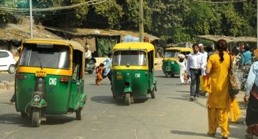 There’s an increasing number of female rickshaw drivers in India