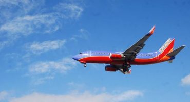 Southwest airline flight rolled off taxi way