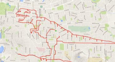 See the unique sketches of a GPS artist