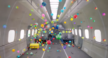 OK Go stages music video in zero gravity