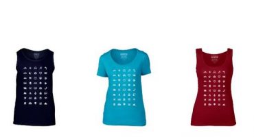 A T-shirt to help you communicate with locals