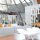 Eiffel Tower apartment living area