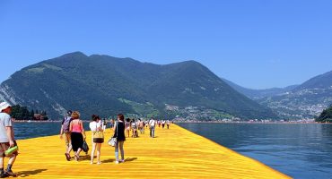 This art installation in Italy lets you walk on water!