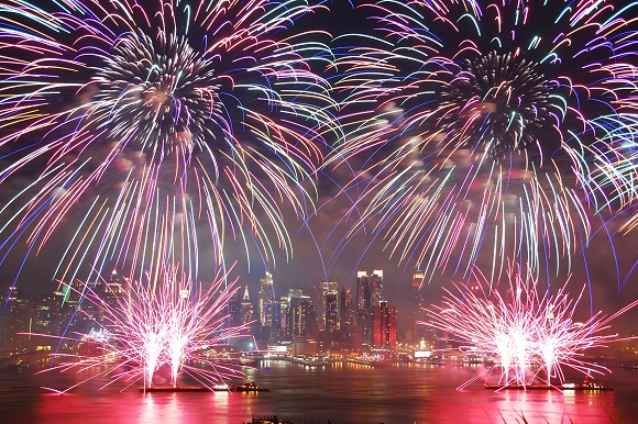 New York fireworks display