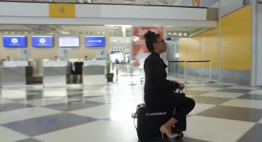 This motorized suitcase lets you ride your luggage around the airport