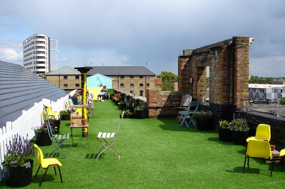 Dalston Roof Park in London