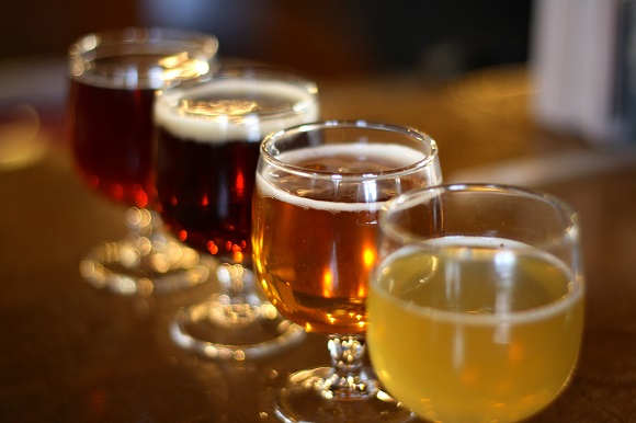 Craft beer at New Belgium Brewery in Colorado