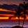 Sunset in Hawaii