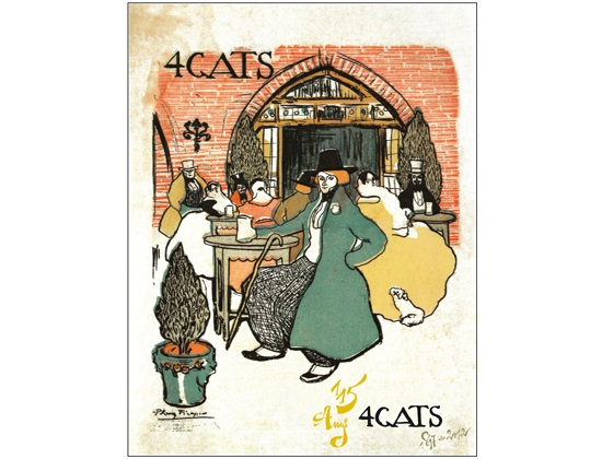 Els Quatre Gats cafe in Barcelona