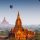 Myanmar hot air balloons