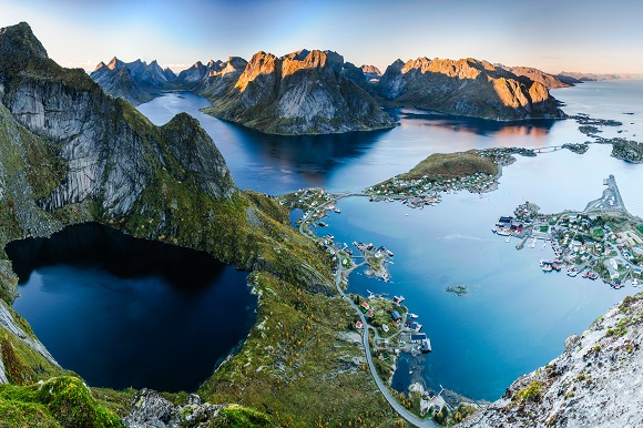 Norway aerial view
