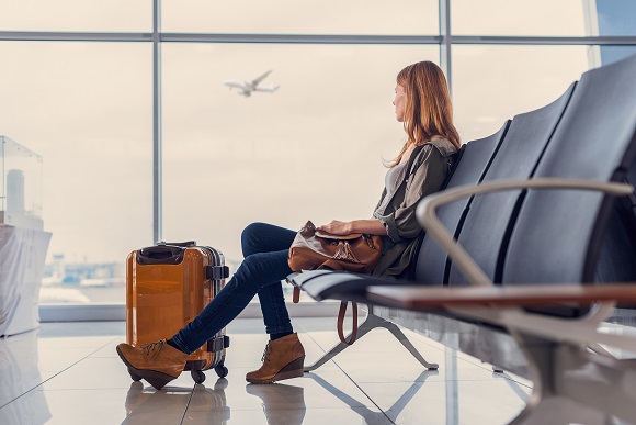 Airport wait lounge