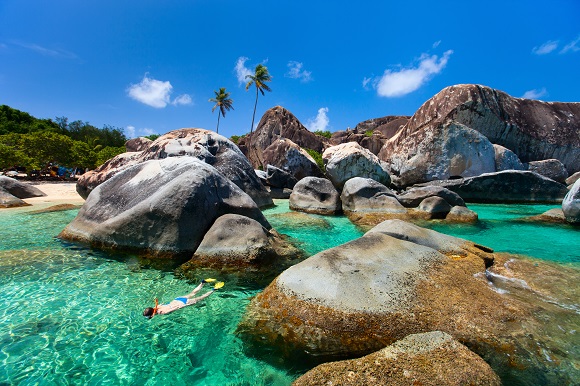 Snorkeling in the British Virgin Islands