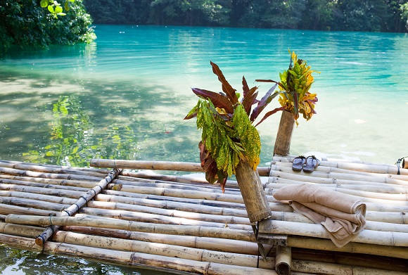 Raft in Jamaica