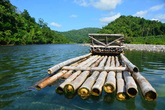 Raft in Jamaica
