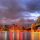 Sydney harbour at night