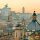 Rome skyline at sunset
