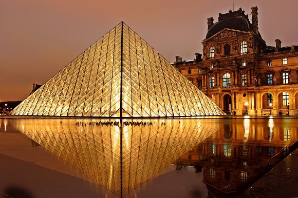 The Louvre museum in Paris