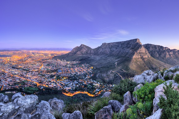 Cape Town and Table Mountain