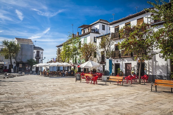 Street in Granada, Spain