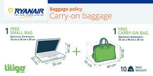ryanair cabin case dimensions