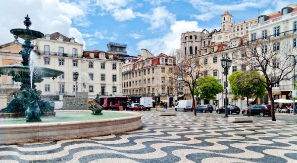 baixa in lisbon
